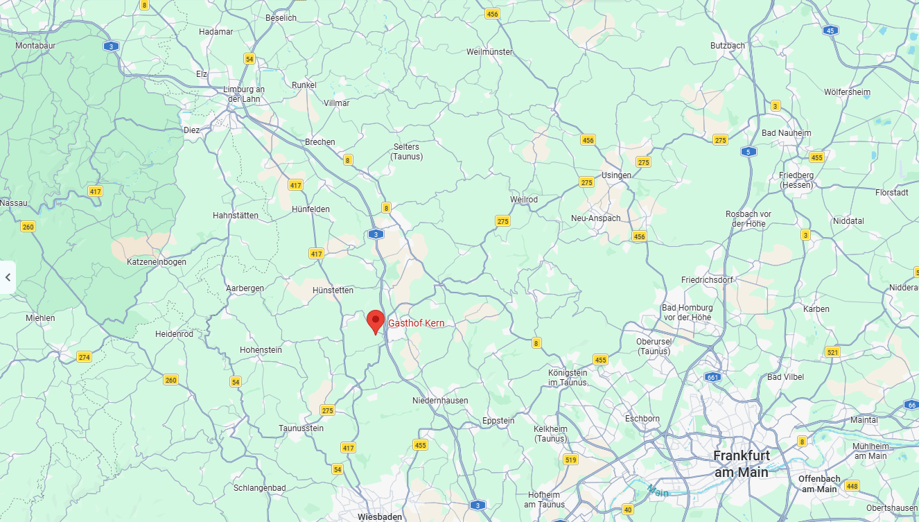 Anfahrtsskizze Google Maps